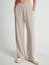 High Waisted Straight Leg Lounge Pants